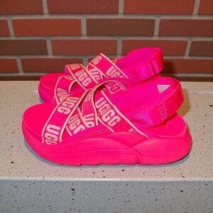 UGG Kids Pink Sandals